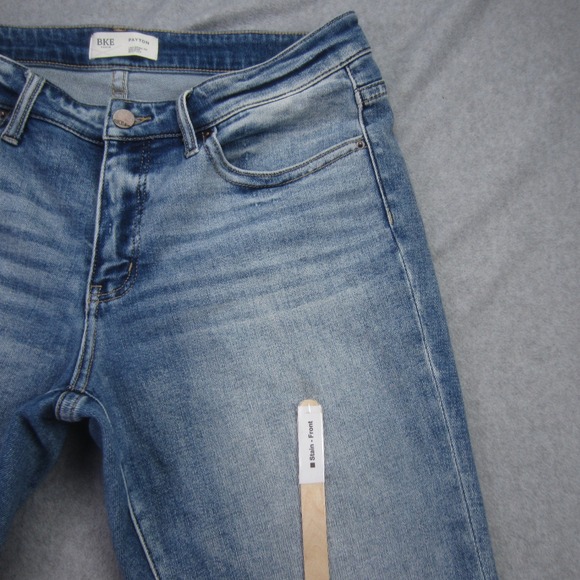 BKE Jeans Womens 32x31.5 Blue Payton Midrise Bootcut Universal Fit Stretch Denim - Picture 15 of 16